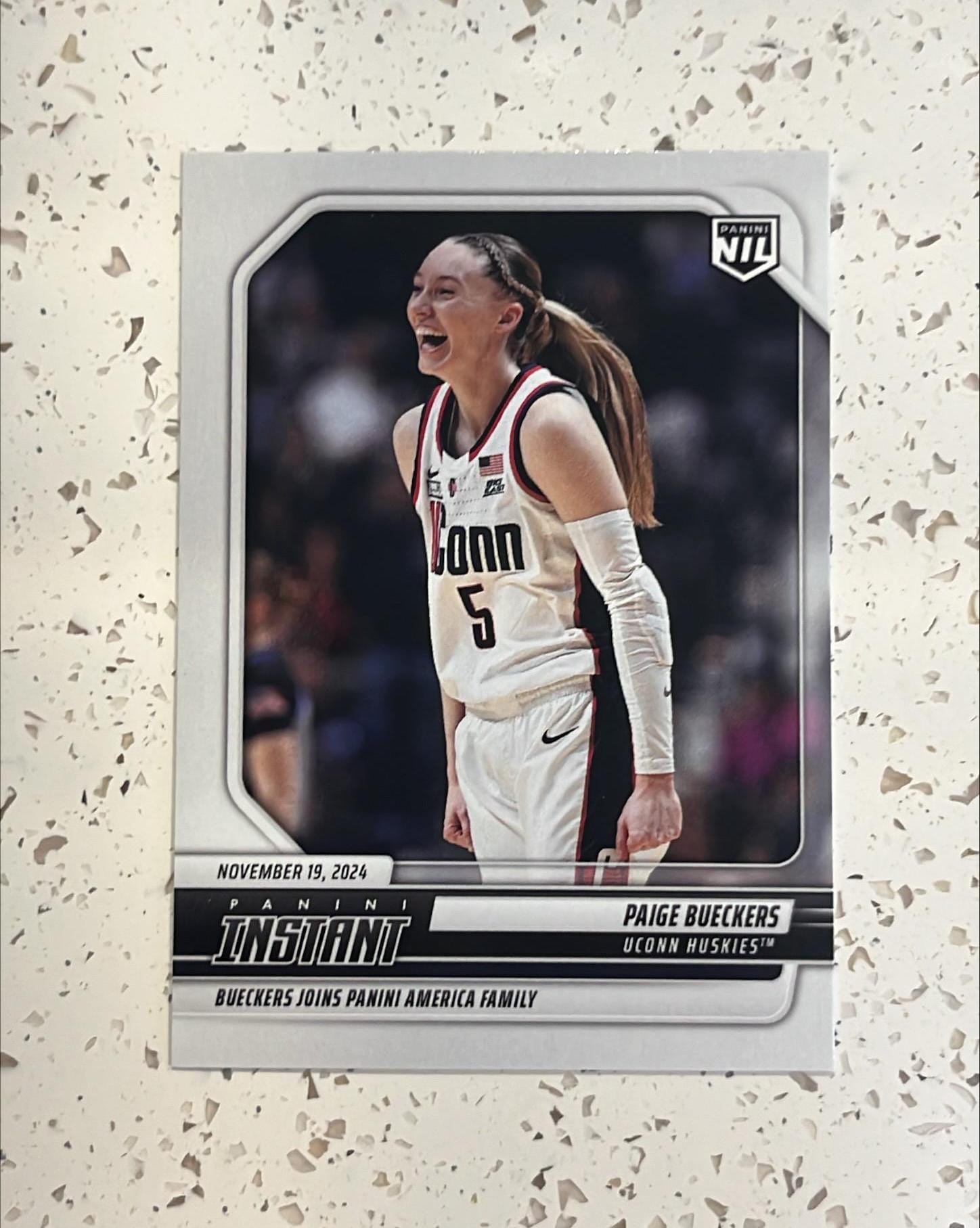 Panini America Launches UConn Basketball NIL Trading Card Box Set