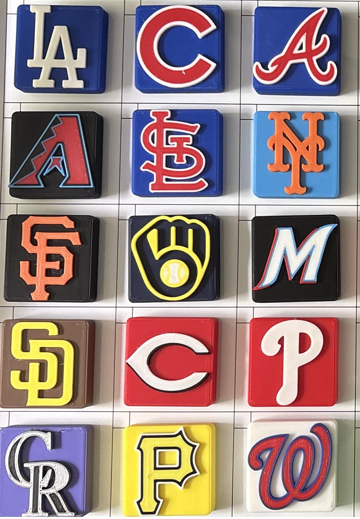 Mlb Magnets - Etsy