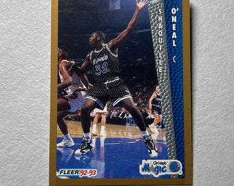 Shaquille O’Neal - 1992 Fleer Rookie card RC #401 Orlando Magic NBA
