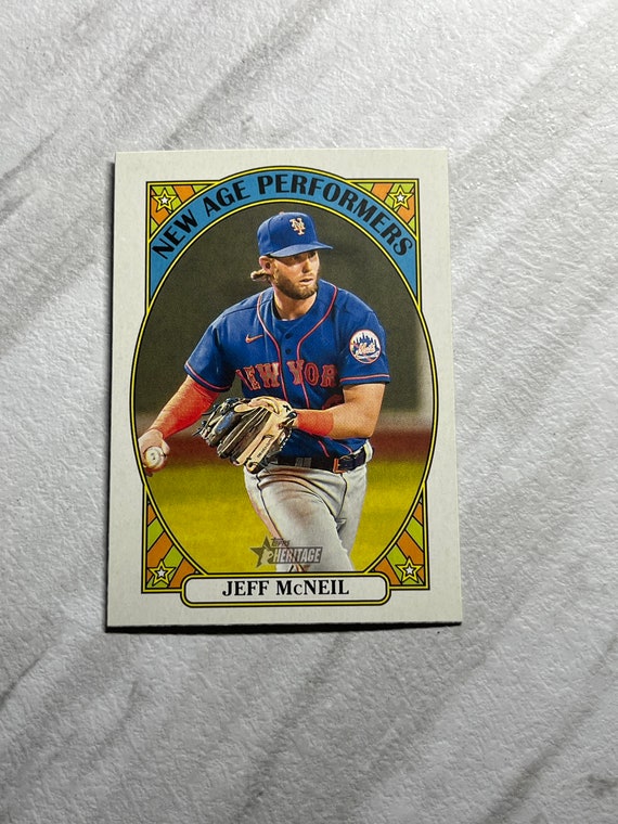 Jeff Mcneil 2021 Topps Heritage NAP-23 New York Mets MLB 