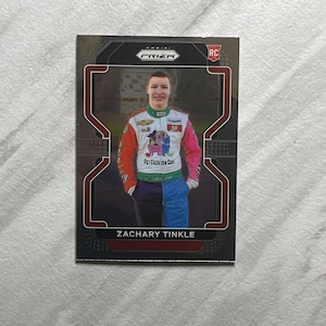 Zachary Tinkle - 2022 Panini Prizm NASCAR Racing base ROOKIE card