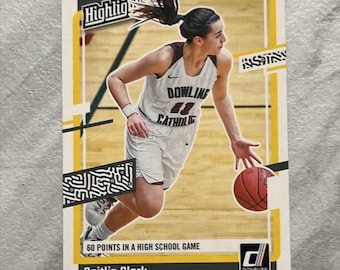 Caitlin Clark Collection - Highlights series #H3 - 60 pts in a HS Game - (RC) Rookie Card - 2024 Panini Caitlin Clark - WNBA Indiana Fever