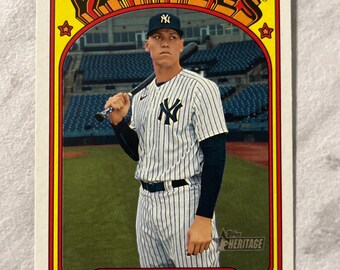 Aaron Judge - 2021 Topps Heritage #121 New York Yankees MLB baseball card