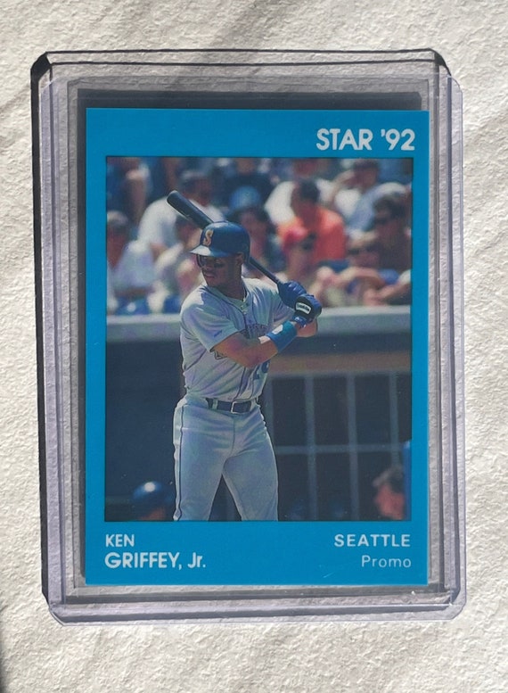 Ken Griffey Jr. - 1992 RARE Star Promo Card Seattle Mariners Baseball Card  Hall of Fame - Etsy
