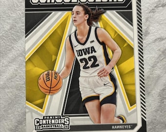 Caitlin Clark Collection - School Colors #SC2 - (RC) Rookie Card - 2024 Panini Caitlin Clark Collection WNBA Indiana Fever