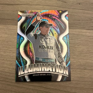 Brad Keselowski - 2022 Panini Prizm Racing - illumination HOLO PRIZM insert card - NASCAR Racing Cards