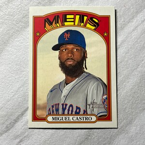 Miguel Castro - 2021 Topps Heritage #311 New York Mets MLB baseball card