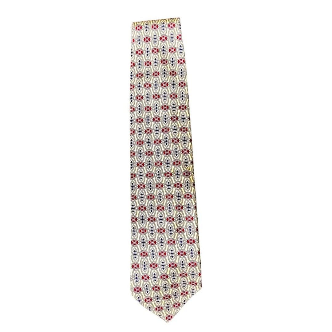 Vintage Gucci Monogram Silk Tie