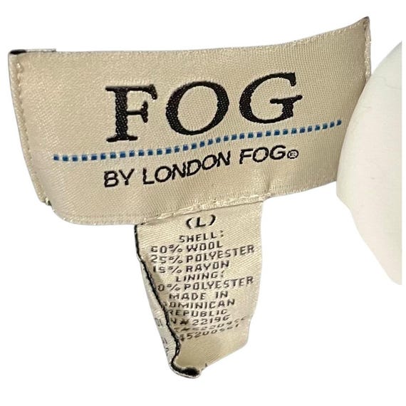 Log by London Fog Vintage Button Front Wool Blend… - image 5