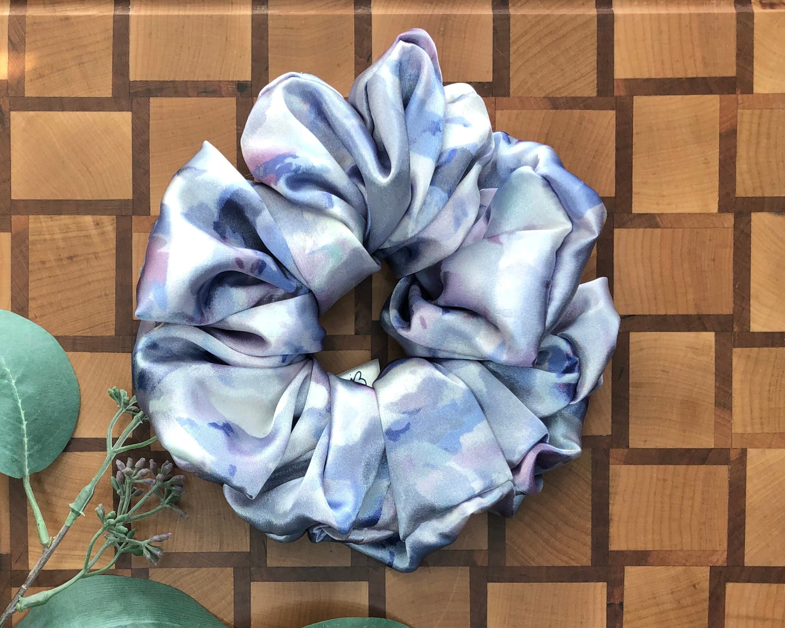 Tie Dye scrunchie, Silky scrunchie, handmade, scrunchies, hair tie, hair scrunchy, gift ideas, prom, bridal, party, XXL oversized scrunchie