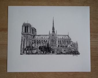 Notre-Dame (Art Print)