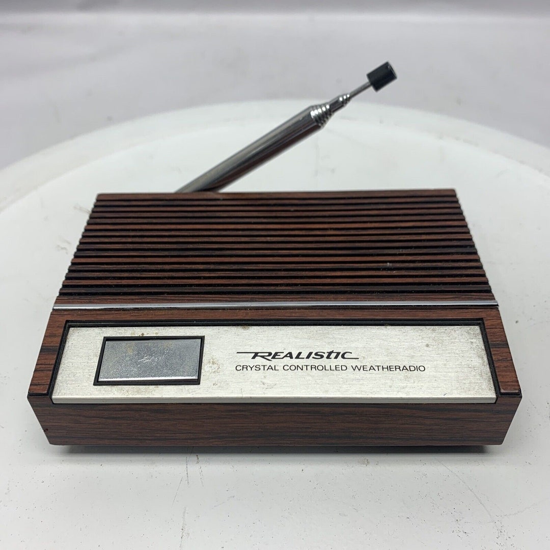 Working Realistic Crystal Controlled Weather Radio Model 12141 Radio
