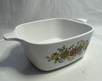 Vintage Corning Ware Spice Of Life P-43-B 700 ml Casserole Dish