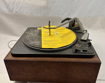 Garrard Model 50 Turntable Tested Good - For Parts Only.