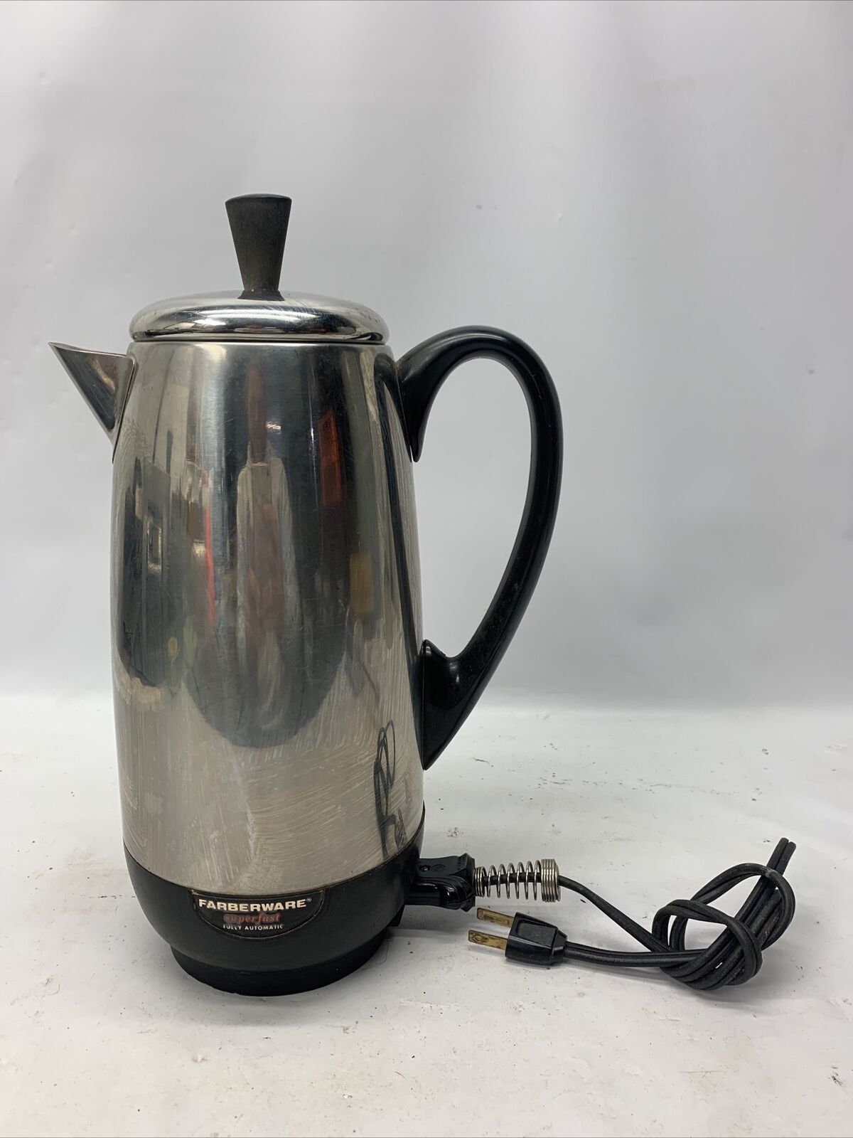 VTG FARBERWARE 2- 12 Cup Electric Percolator Superfast Coffee Maker #142OS  USA