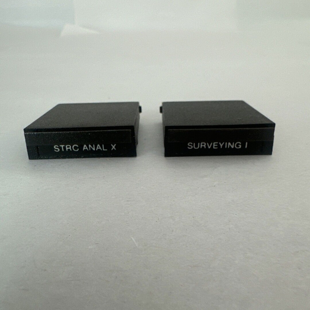 Bresco Pac Module Structural Analysis Pac Module 00041-14024 HP 41CX & Surveying 1 00041 ...