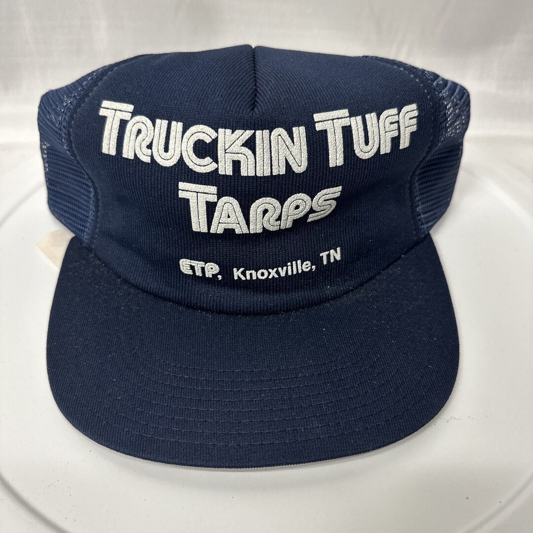 Truckin Tuff Tarps USA Snapback Trucker Hat Cap Etsy