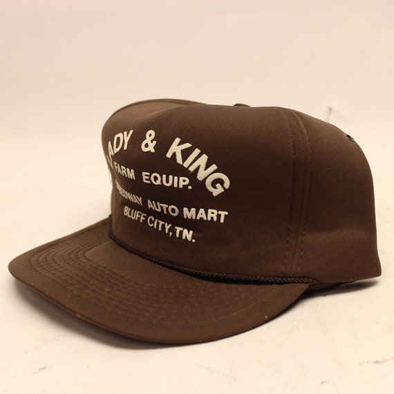 Lady & King Black Adjustable Baseball Cap Hat Mad… - image 3