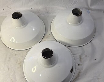 Pantalla de lámpara de taller vintage industrial de 3 luces