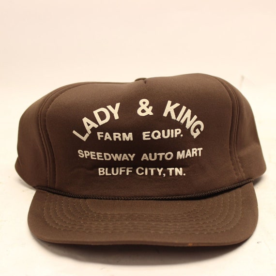 Lady & King Black Adjustable Baseball Cap Hat Mad… - image 1