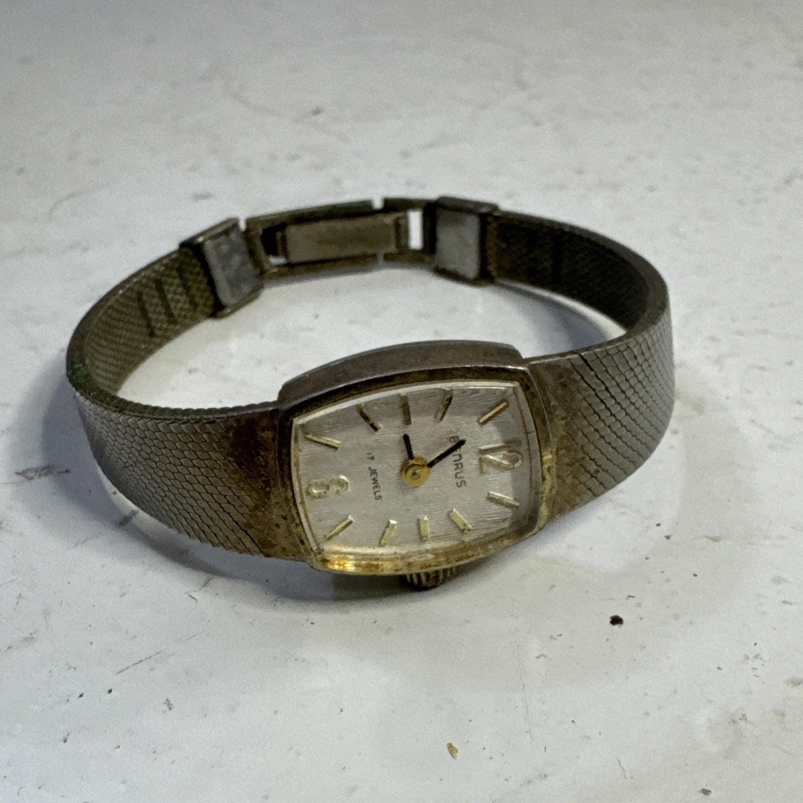 Vintage Benrus 17-Jewel Manual Wind Women\'s Wristwatch Mesh Band 1960s-1970s Benrus 17 Jewels - Etsy main image 2