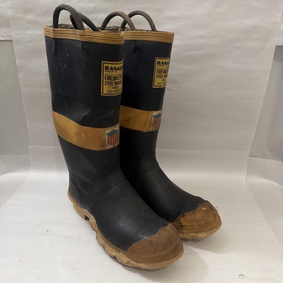 Vintage firefighter rubber Gem