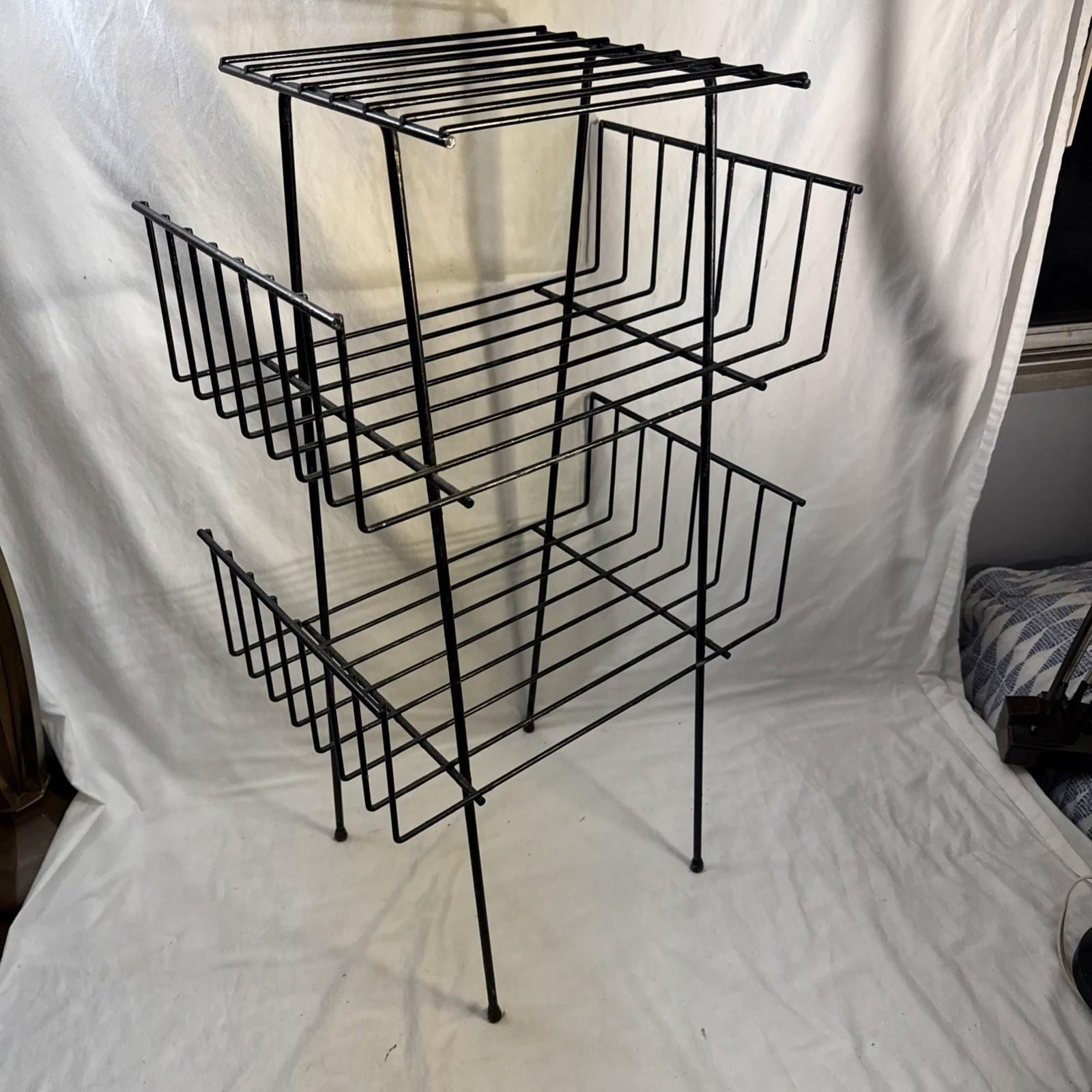 Vintage MCM Wooden Telephone Cell Phone Stand Table & Space