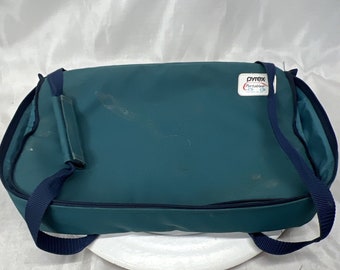 PYREX Portables Way To Go Insulated Zipper Carrying Case Bag Cold Hot 13.5x7.5x3