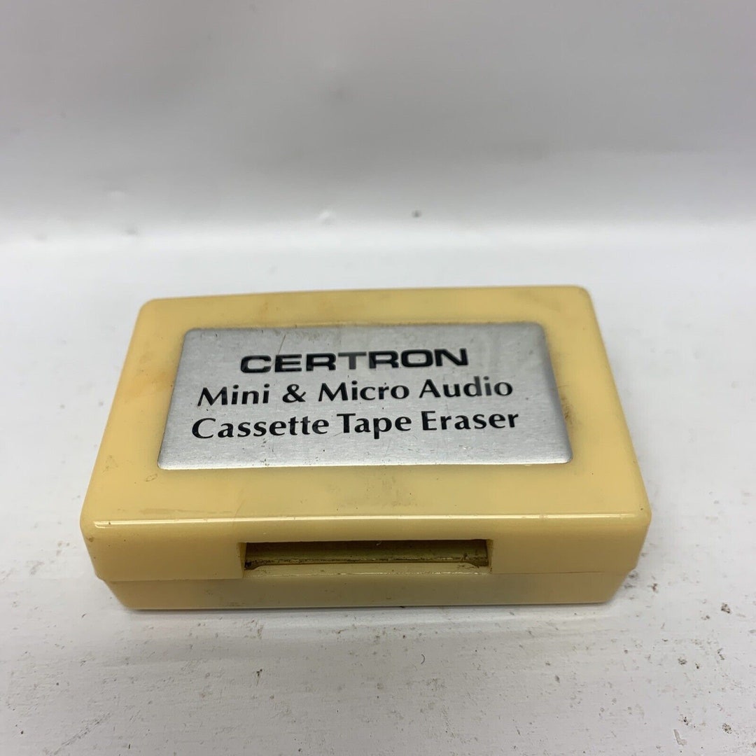 CERTRON Mini & Micro Audio Cassette Tape Eraser Etsy