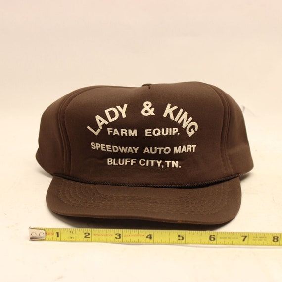 Lady & King Black Adjustable Baseball Cap Hat Mad… - image 9