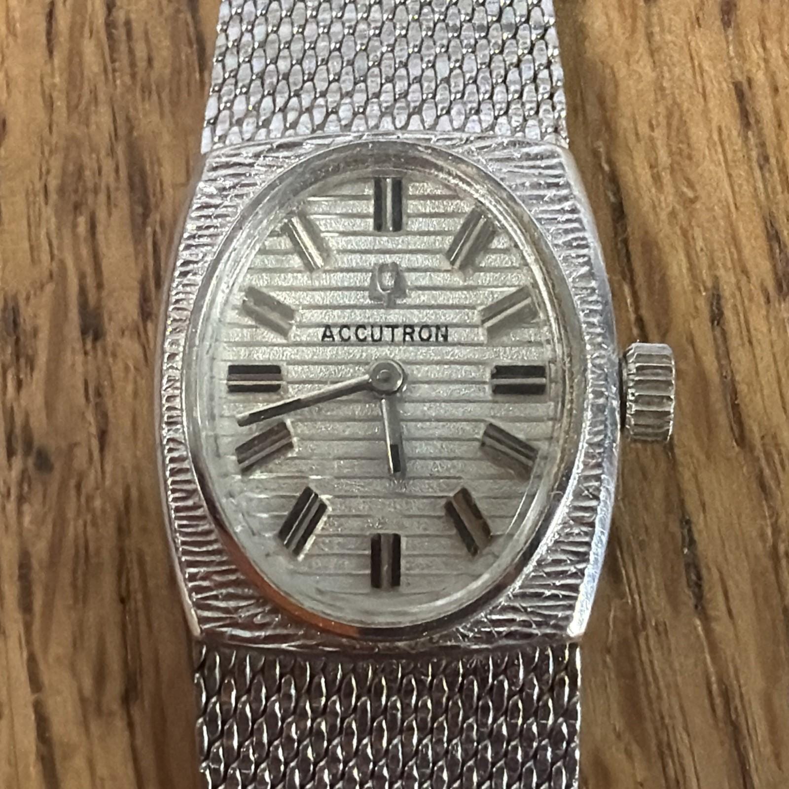 10k Gold Bulova Accutron Watch - Etsy display picture 1