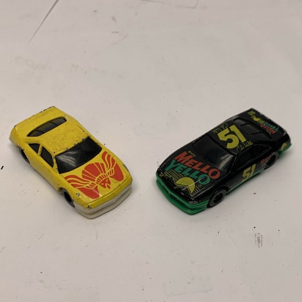 Vintage 1990 Days Of Thunder Loose Set of 2 Hardees Promo Cars Paramount NASCAR