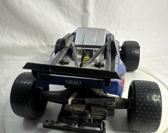 Coche de carreras radiocontrolado Nikko Rc Raider Race vintage sin