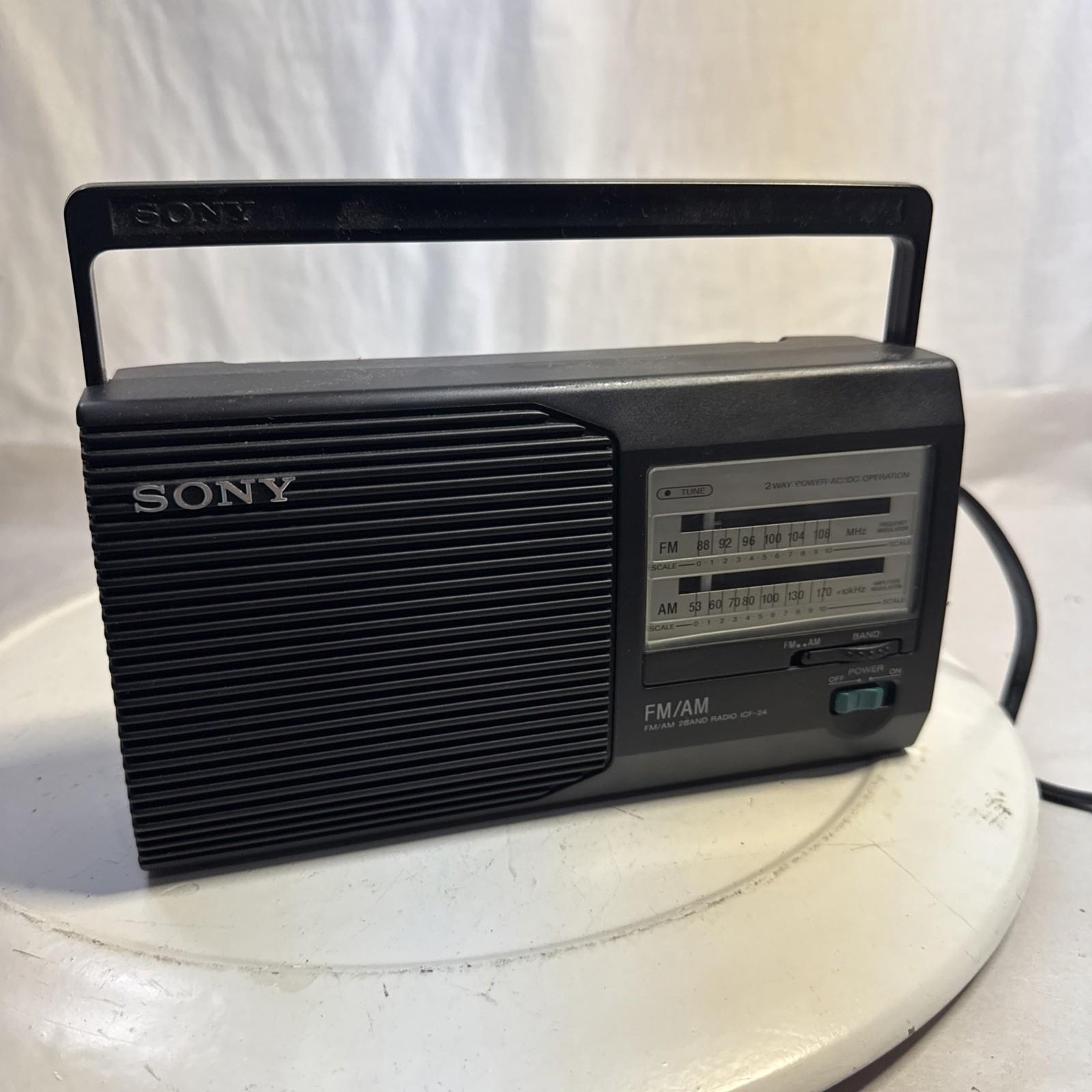 △602140*2△SONY ICFーB50 ソニー FM AM TV(1～3)』 手元