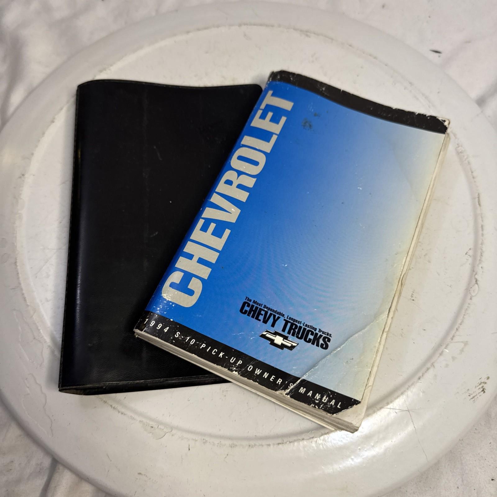 1989 Chevrolet Truck Blazer Owners Manual – Original Style Paper Guide By Bishko (9768)