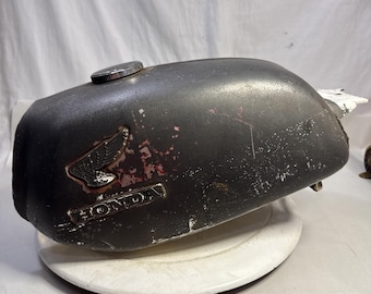 Honda CL350 OEM essence réservoir essence rare vintage 1968 1969 K0 emblèmes