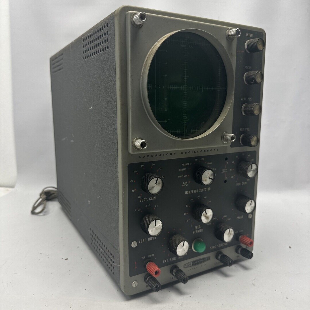 Heathkit Laboratory Oscilloscope Model 1012 Parts Repair Etsy