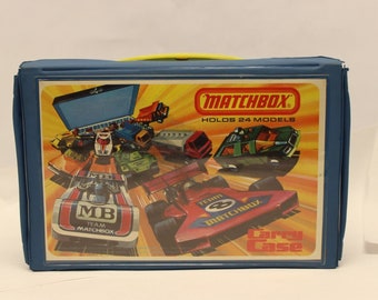VTG 1978 MATCHBOX COLLECTORS SHOWCASE HOLDS 24 CARS EASEL OR WALL DISPLAY 