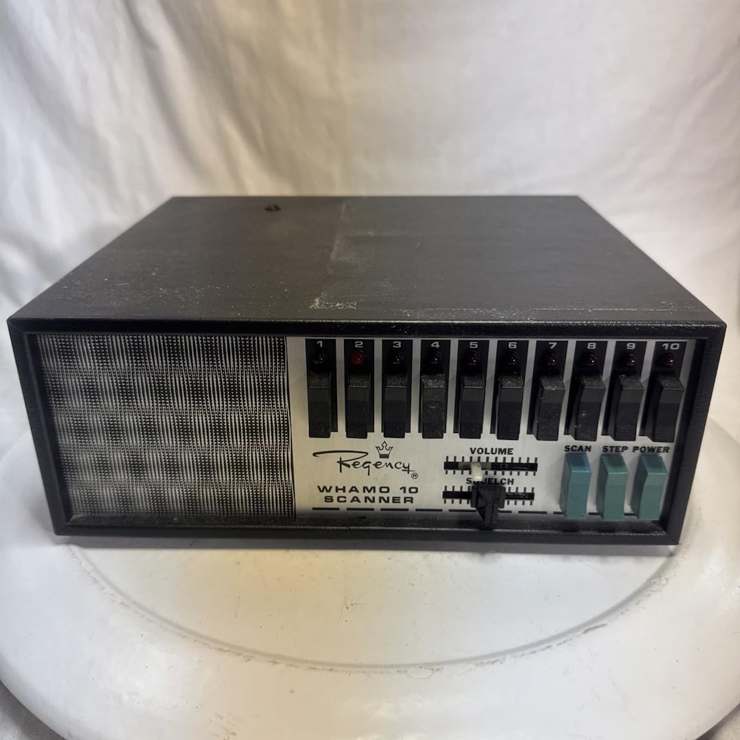 1976 Regency Whamo 10 Scanner Model ACT-W10 - Etsy