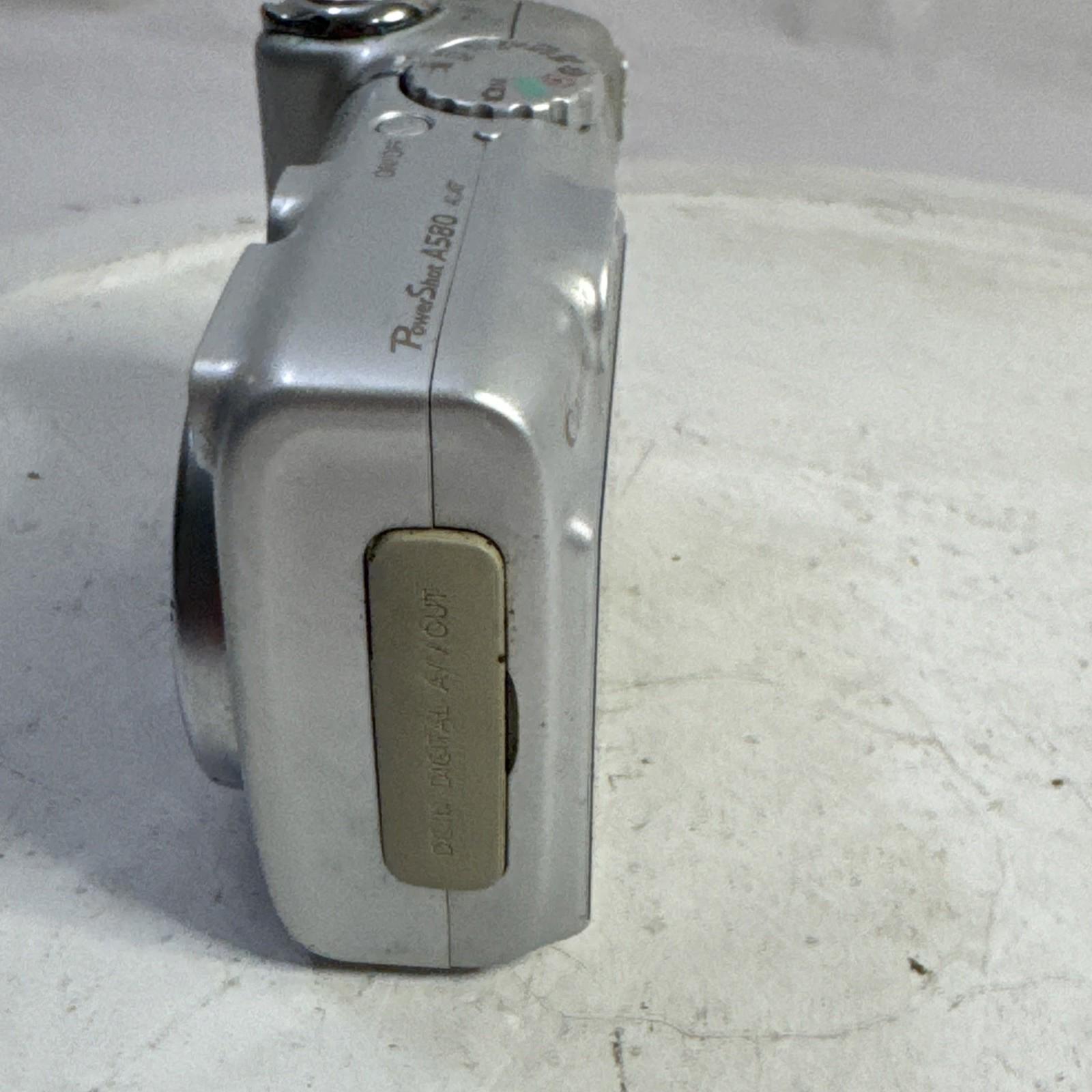 Buy Canon Powershot A580 8.0MP Digital Camera - Silver FOR PARTS
