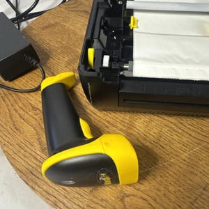 Wasp WPL305E Thermal Barcode Label Printer w/ Barcode Scanner & Power Supply