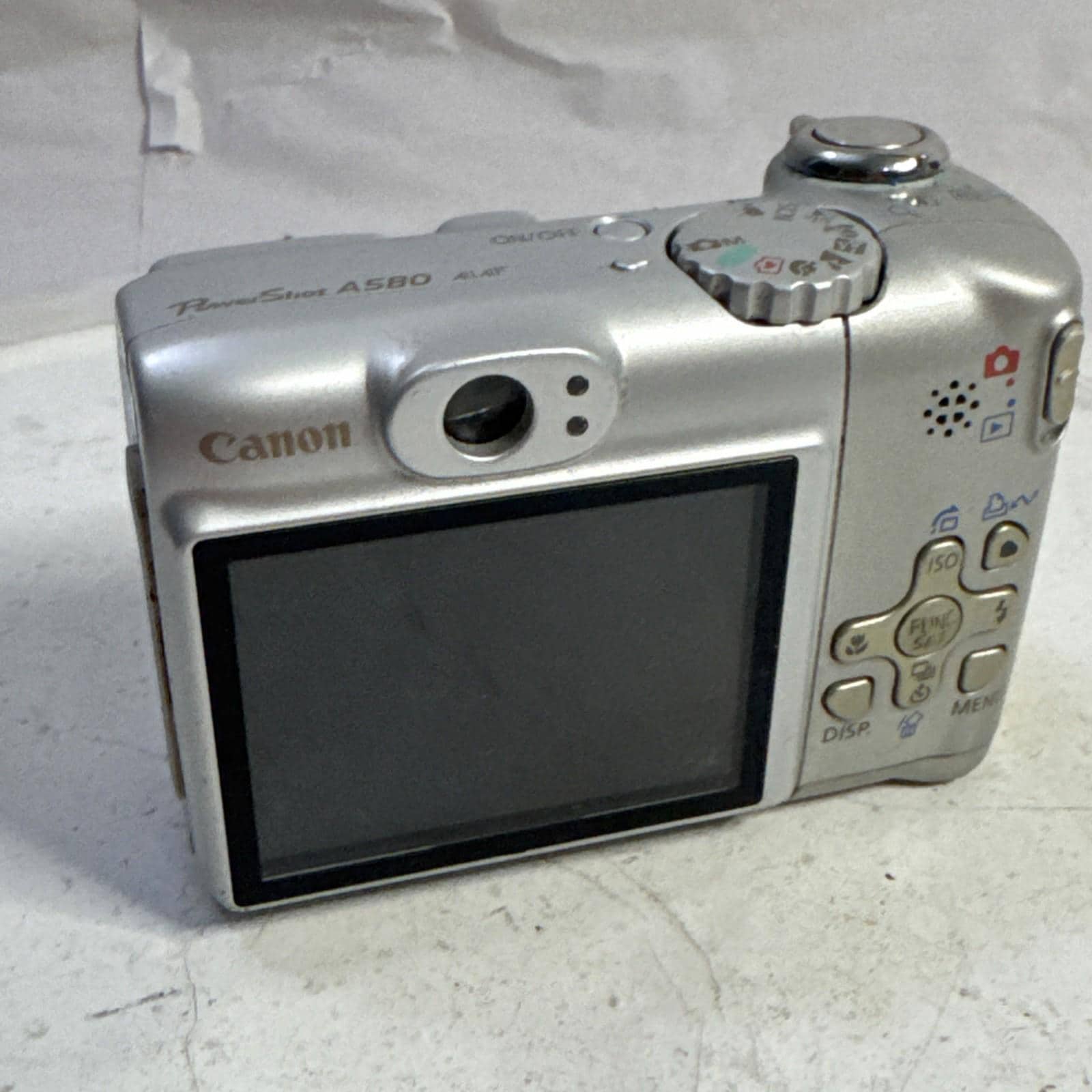 Buy Canon Powershot A580 8.0MP Digital Camera - Silver FOR PARTS