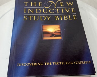 The New Inductive Study Bible- New American Standard Bible-Updated Edition
