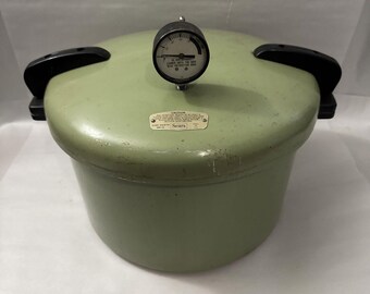 Vintage Aluminum Waterless Cooker American Preassure Etsy
