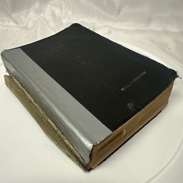 The Holy Bible Scofield Reference Edition 1917 Oxford Press Vintage