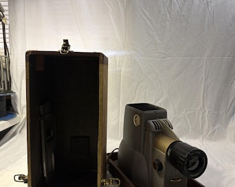 Vintage Bell & Howell Streamliner 500 Model151 TDC Duo Projector Tested