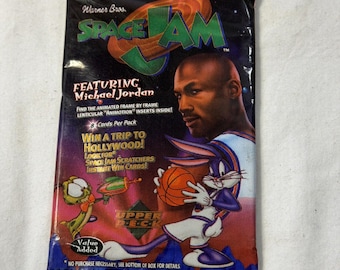 1996 Upper Deck Space Jam Hobby Card Pack Michael Jordan