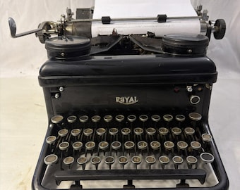Vintage Typewriter, Royal Arrow - Etsy