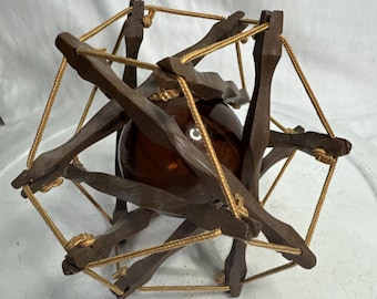 Bola de pesca flotante de imitación madera