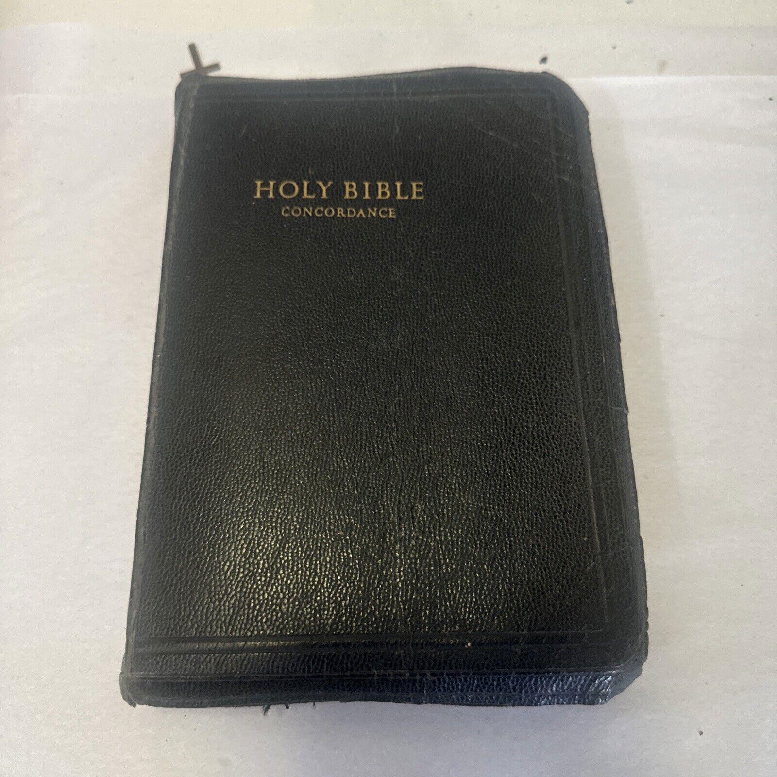 Holy Bible Concordance King James Version Zipper